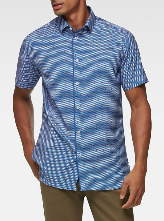 Men's casual short sleeve shirt