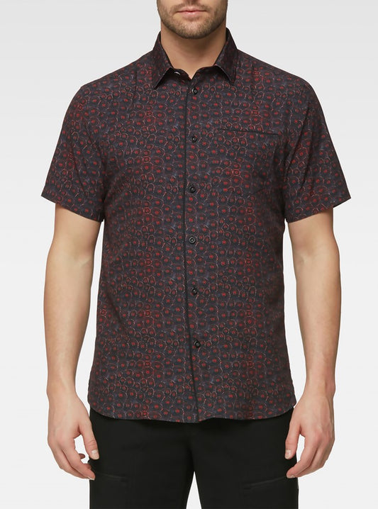 Men's casual short sleeve shirt