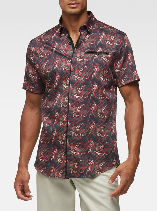 Men's casual short sleeve shirt