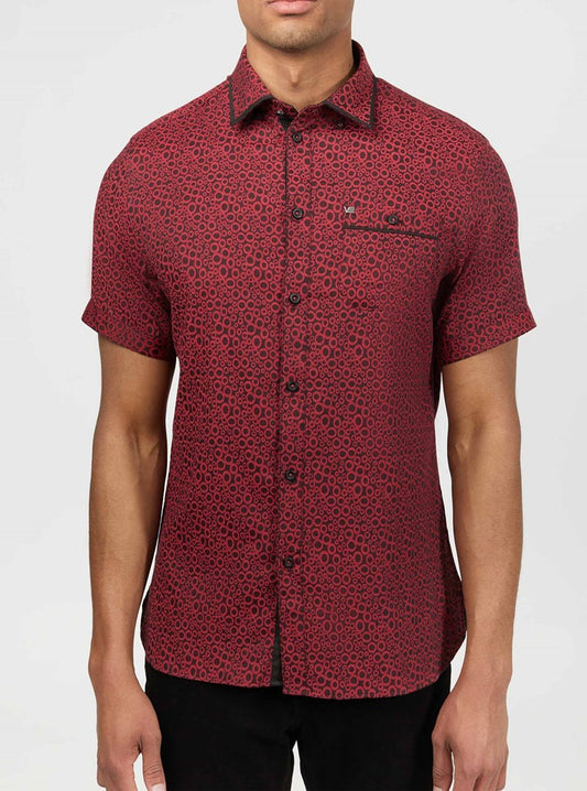 Men's casual short sleeve shirt