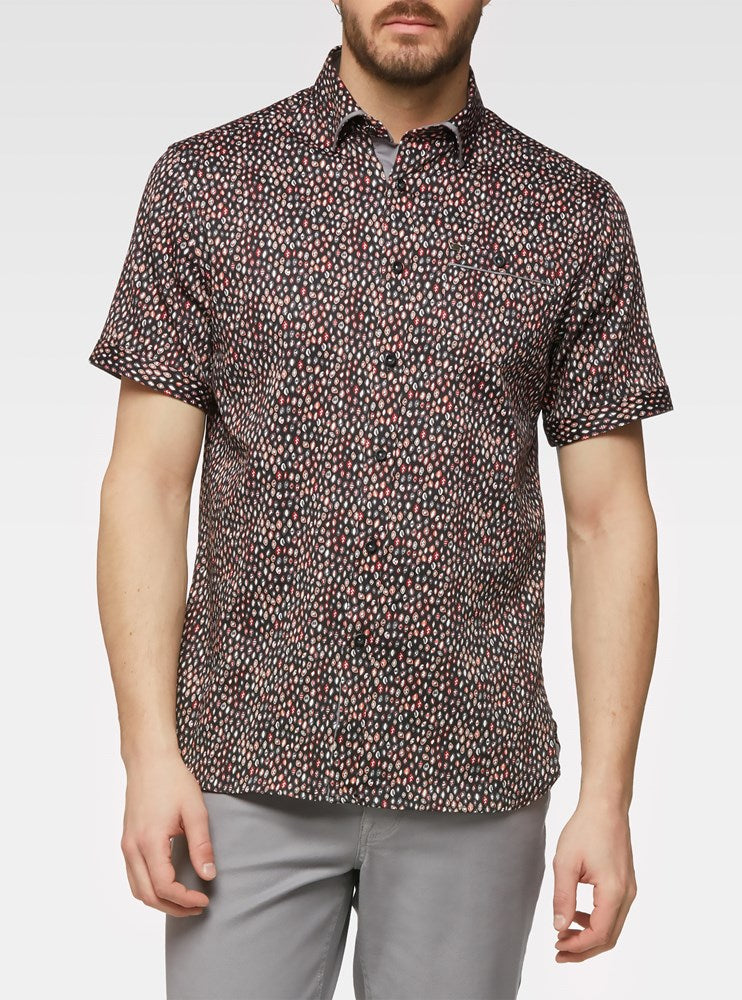 Men's casual short sleeve shirt