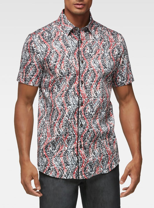 Men's casual short sleeve shirt