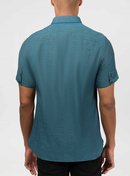 Men's casual short sleeve shirt