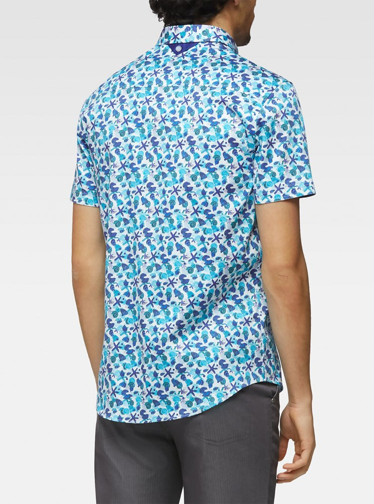 Men's casual short sleeve shirt