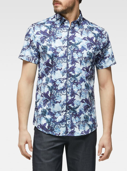 Men's casual short sleeve shirt