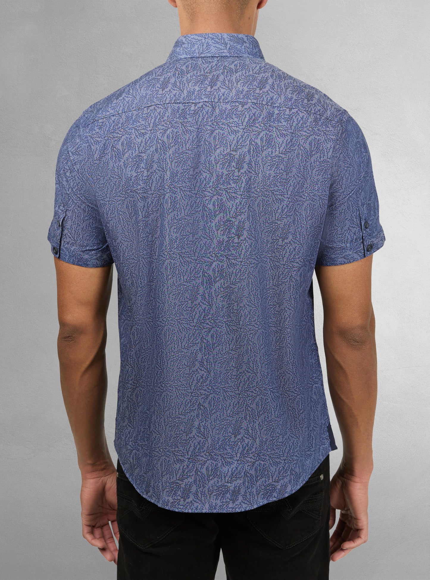 CHEMISE DÉCONTRACTÉE À MANCHES COURTES POUR HOMMES