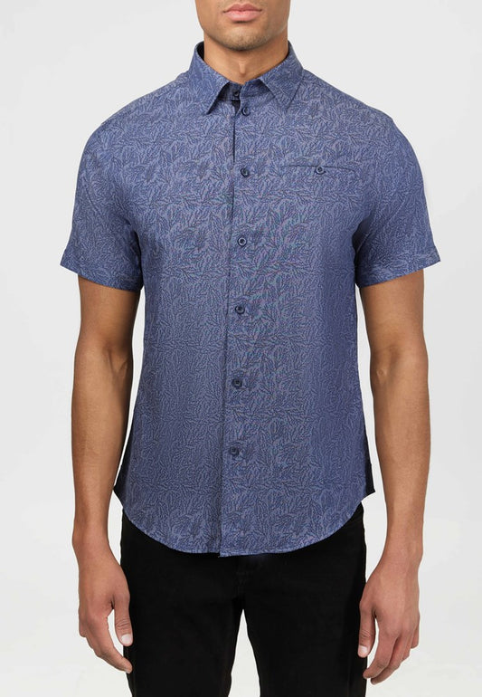 Men's casual short sleeve shirt