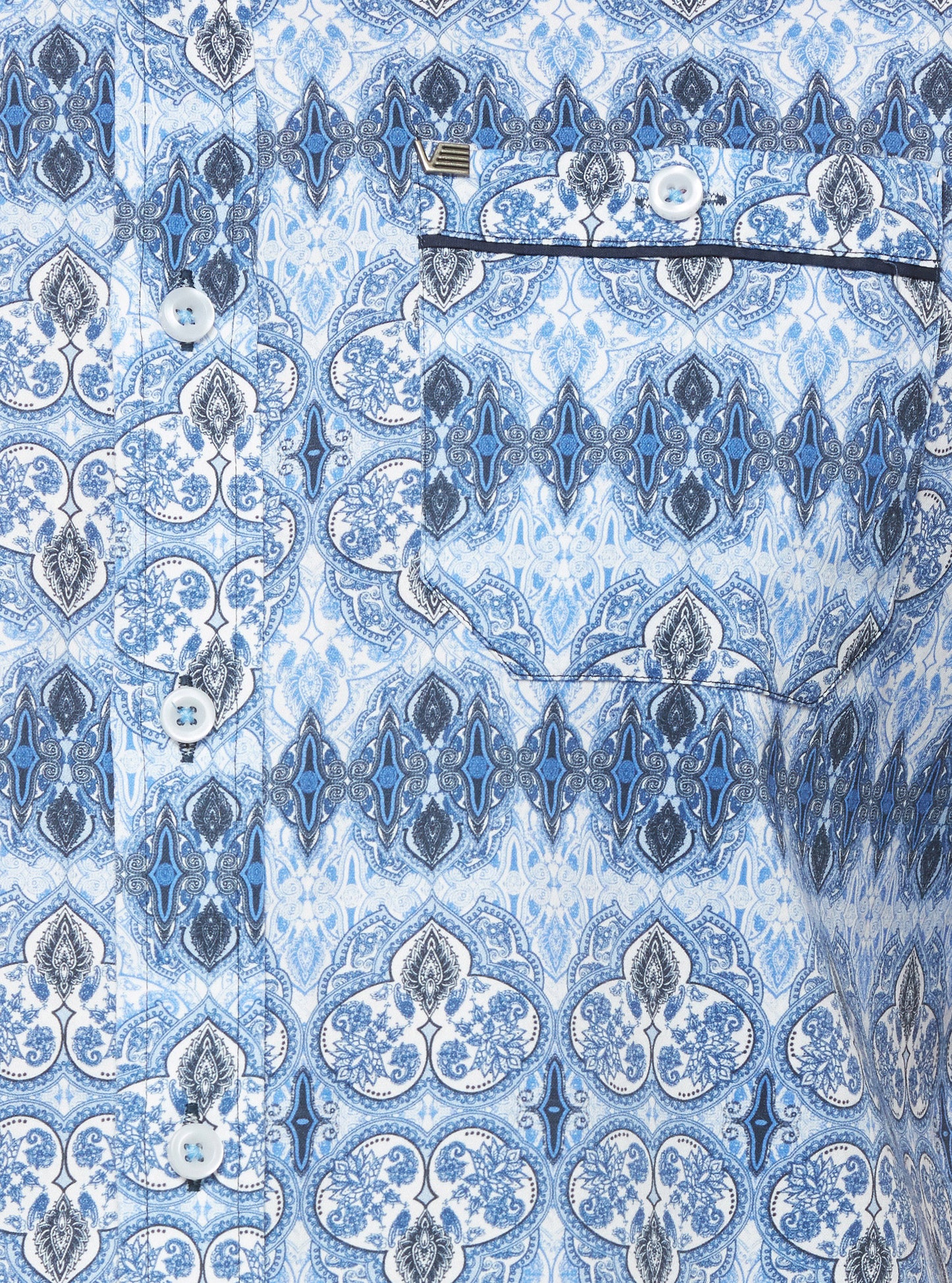 Men's casual short sleeve shirt