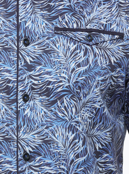 Men's casual short sleeve shirt