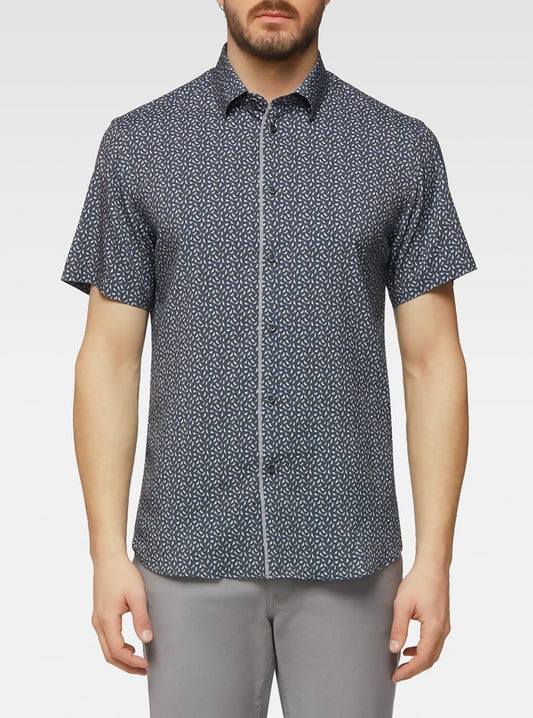 Men's casual short sleeve shirt