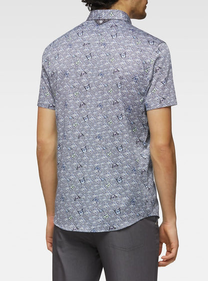 Men's casual short sleeve shirt