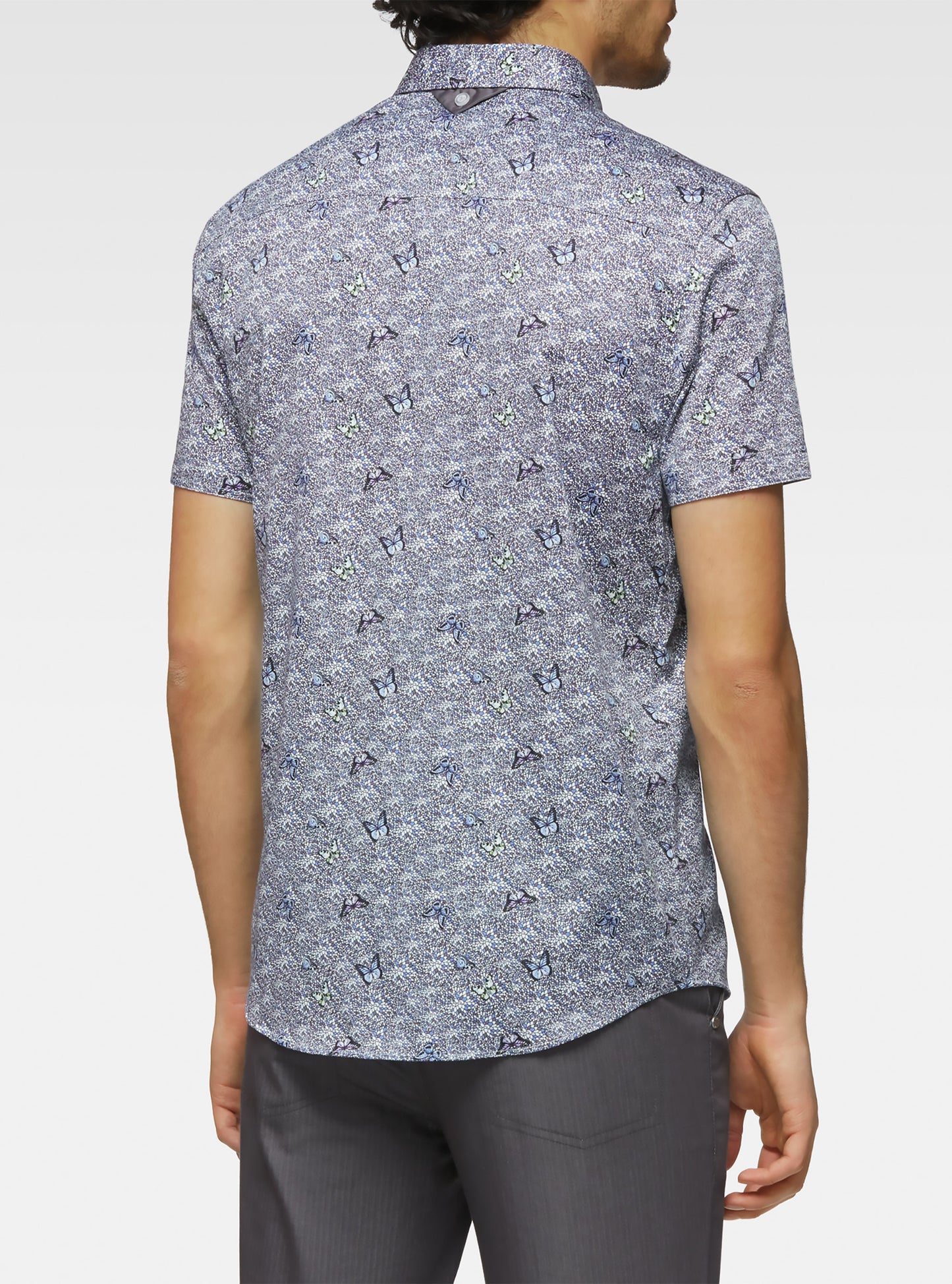 Men's casual short sleeve shirt