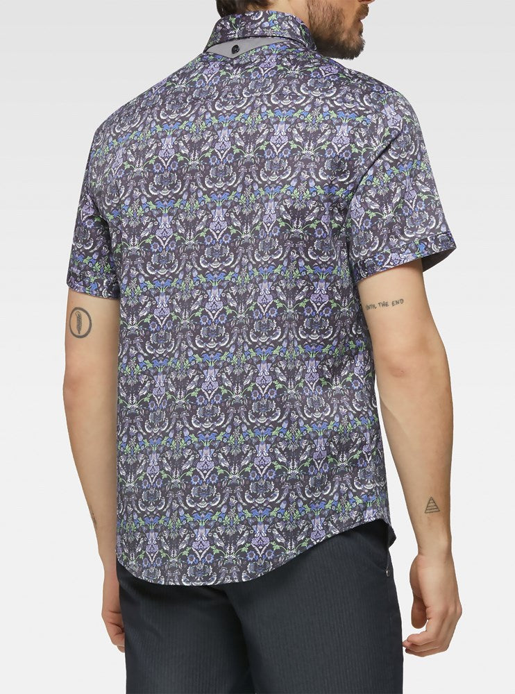 Men's casual short sleeve shirt