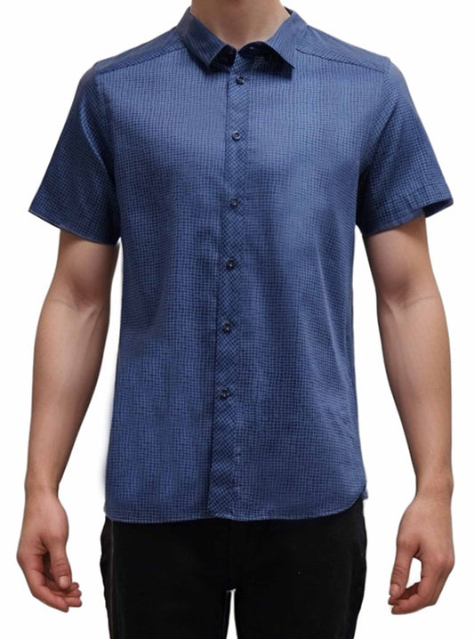 Men's casual short sleeve shirt