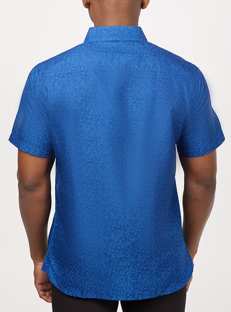 Men's casual short sleeve shirt