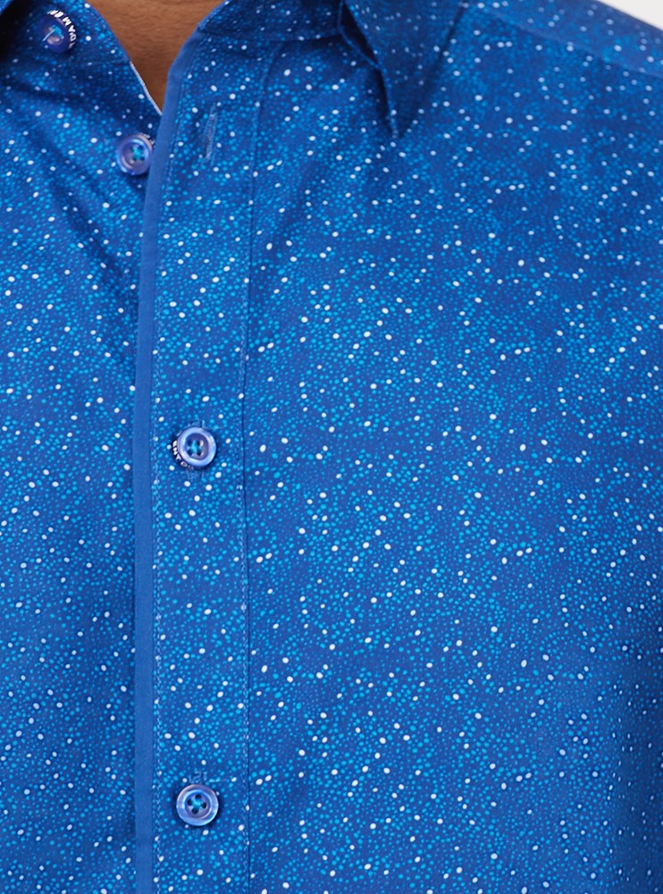 Men's casual short sleeve shirt