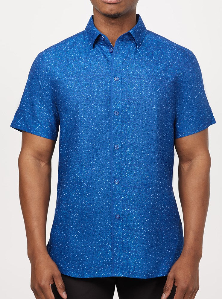 Men's casual short sleeve shirt