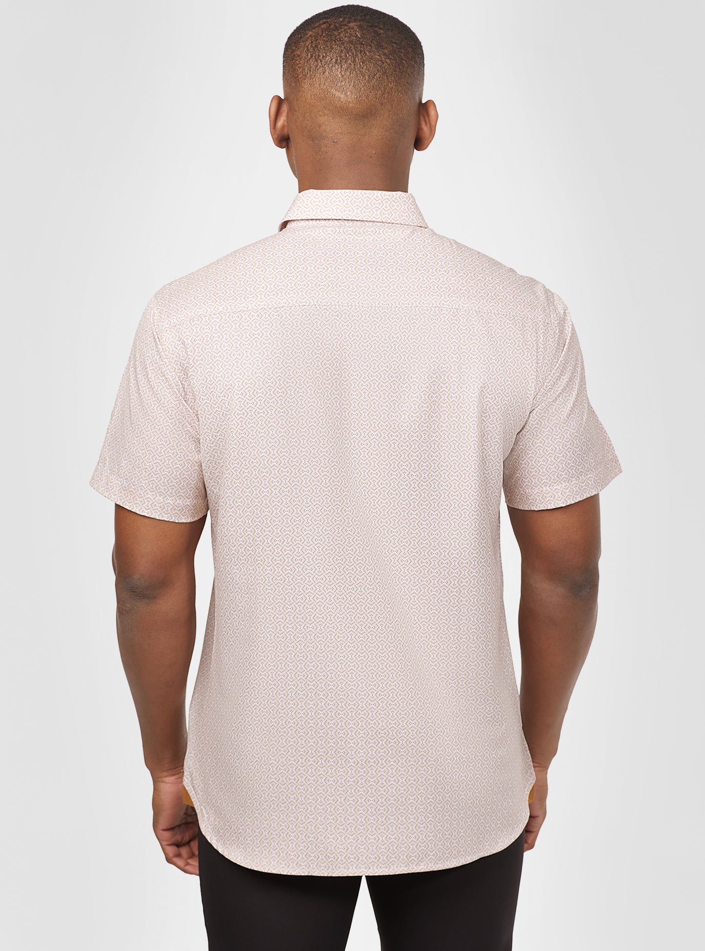 Men's casual short sleeve shirt