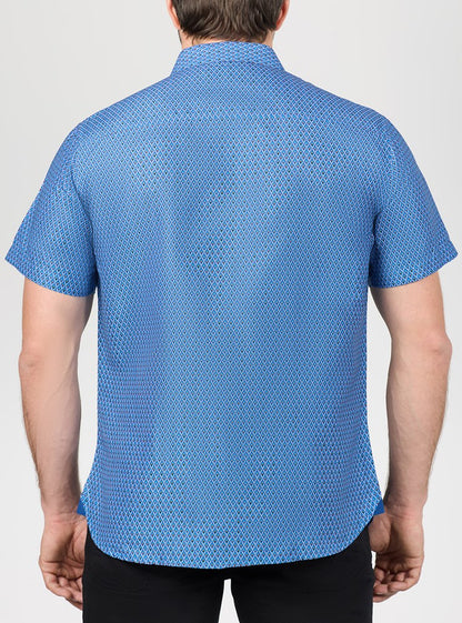 Men's casual short sleeve shirt
