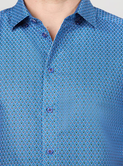 Men's casual short sleeve shirt