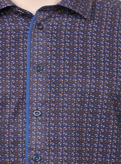 Men's casual short sleeve shirt