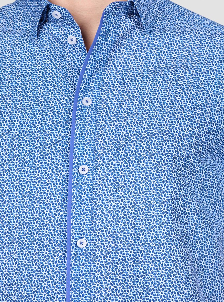 Men's casual short sleeve shirt