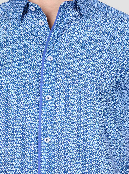 Men's casual short sleeve shirt