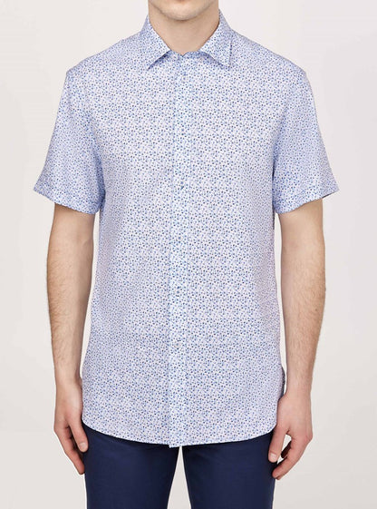 Men's casual short sleeve shirt