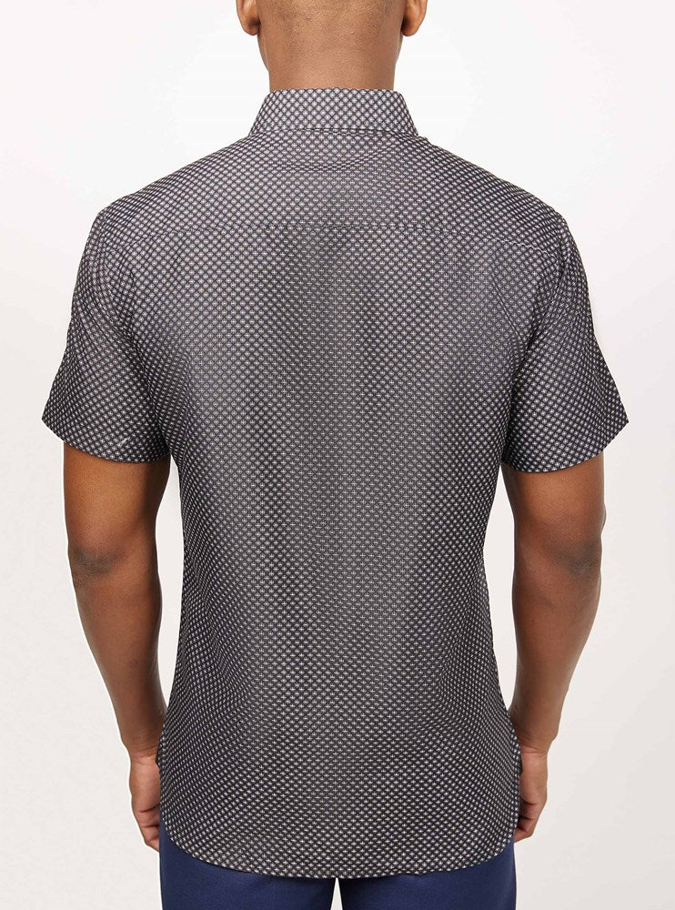 CHEMISE DÉCONTRACTÉE À MANCHES COURTES POUR HOMMES