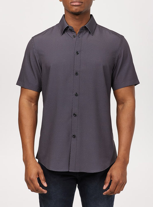 Chemise décontractée à manches courtes pour hommes