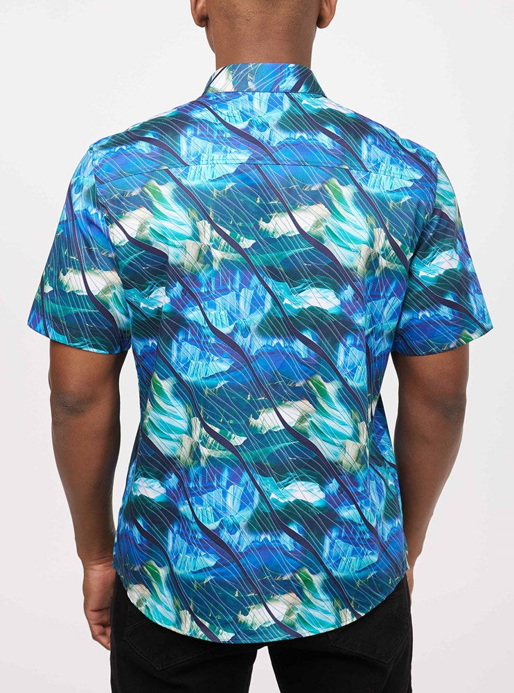 Chemise décontractée à manches courtes pour hommes
