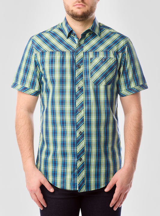 Chemise décontractée à manches courtes pour hommes