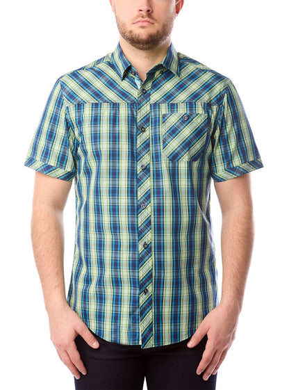 Men's casual short sleeve shirt