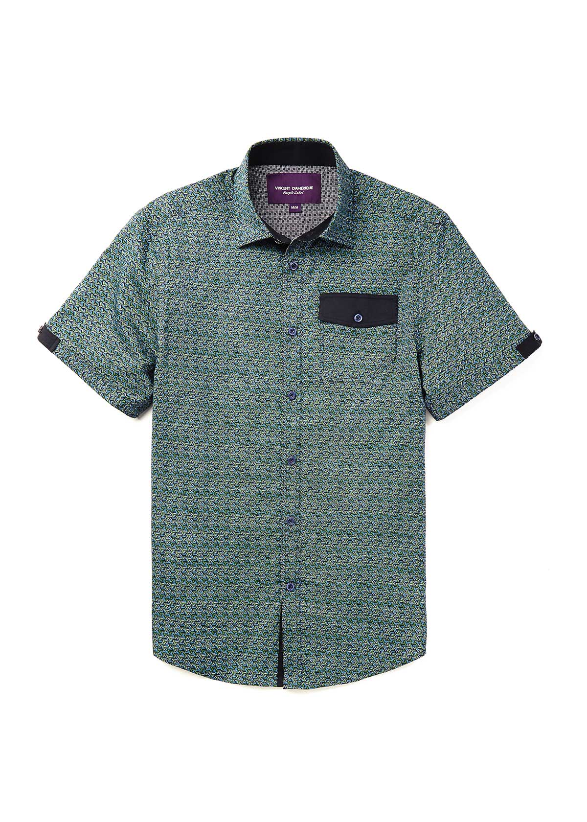 Chemise décontractée à manches longues pour hommes