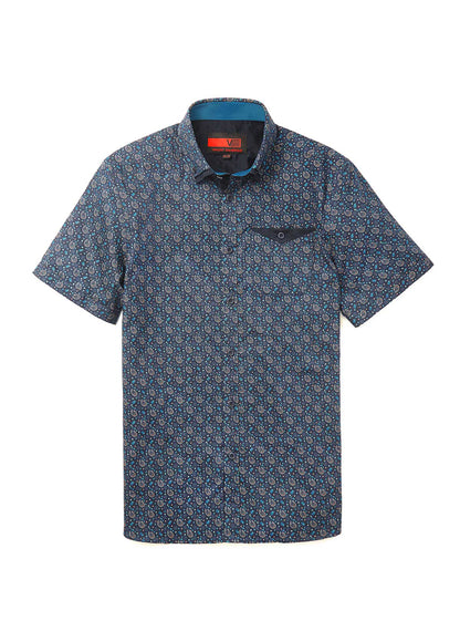 Men's casual short sleeve shirt