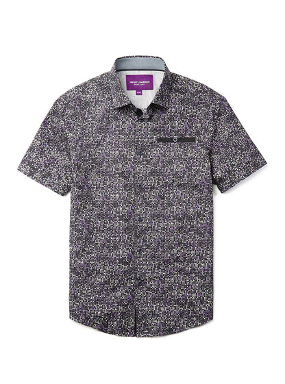 Men's casual short sleeve shirt