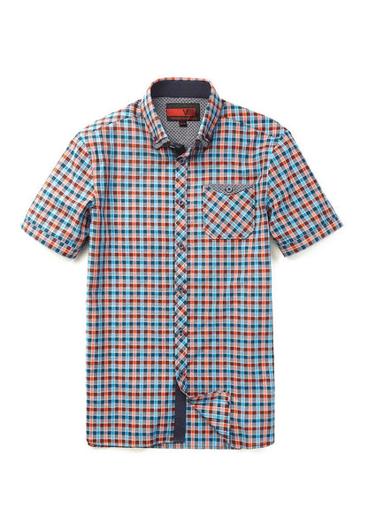 Men's casual short sleeve shirt