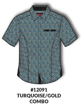 Men's casual short sleeve shirt