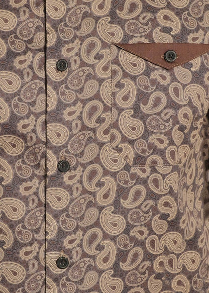 CHEMISE DÉCONTRACTÉE À MANCHES LONGUES POUR HOMMES