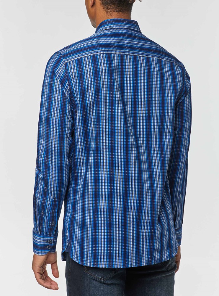 Men's casual long sleeve shirt