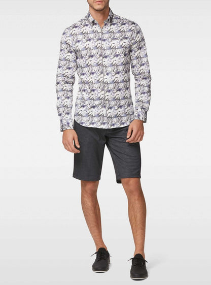 Men's casual long sleeve shirt