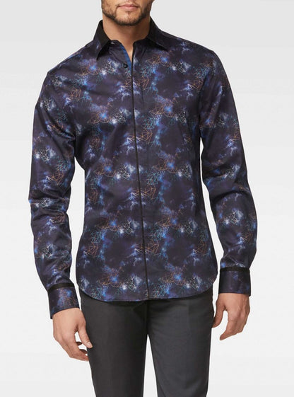 Men's casual long sleeve shirt