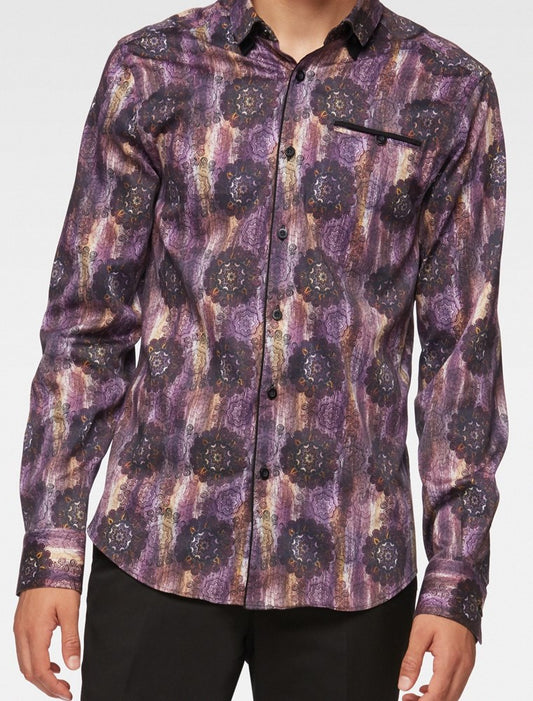 CHEMISE CLASSIQUE À MANCHES LONGUES POUR HOMMES
