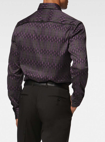 Men's casual long sleeve shirt