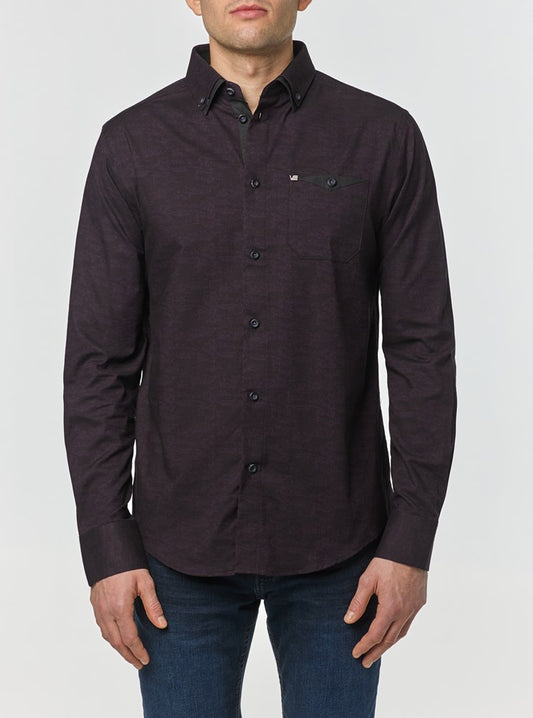 Men's casual long sleeve shirt