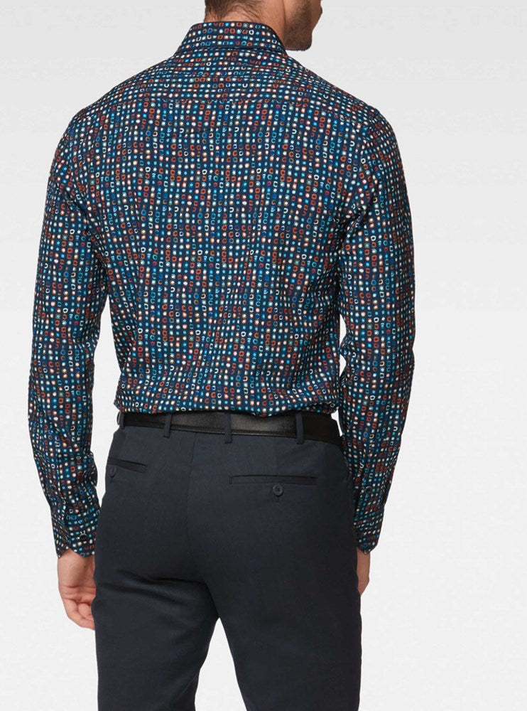 Men's casual long sleeve shirt