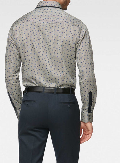 Men's casual long sleeve shirt