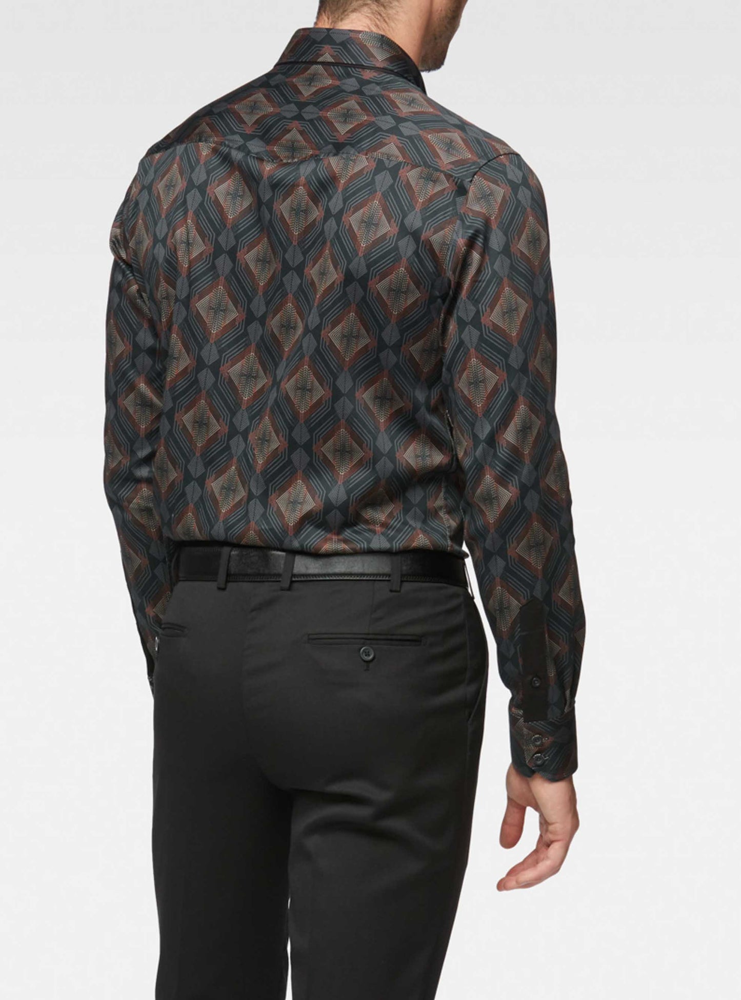 Men's casual long sleeve shirt