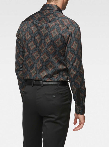 Men's casual long sleeve shirt