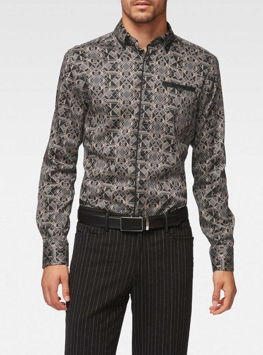 CHEMISE DÉCONTRACTÉE À MANCHES LONGUES POUR HOMMES